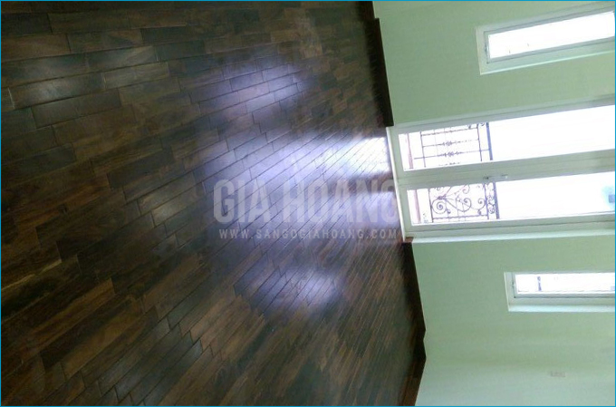 Công trình hoàn thiện sàn gỗ Chiu Liu