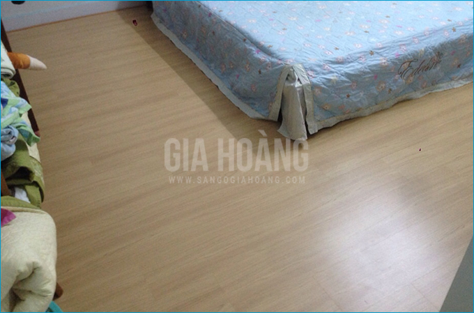 Sàn gỗ Thaixin 10612 cho phòng ngủ