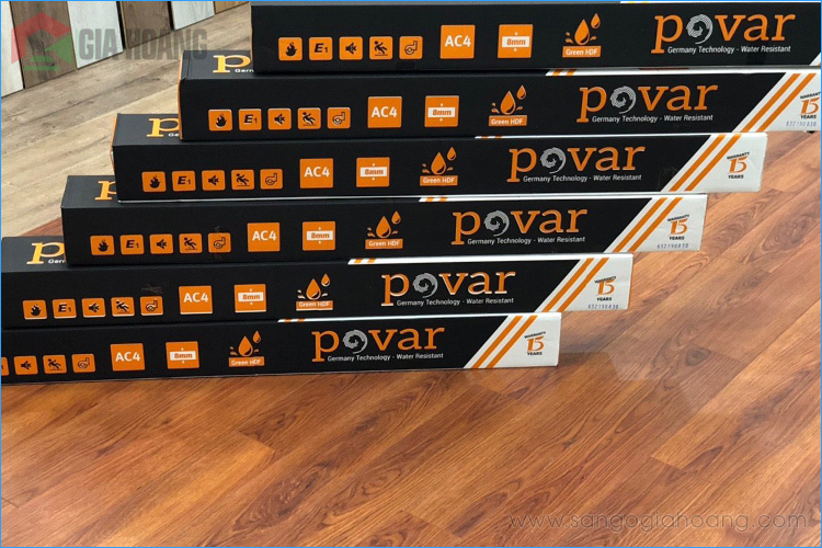 Sàn gỗ công nghiệp Việt Nam - Povar Flooring