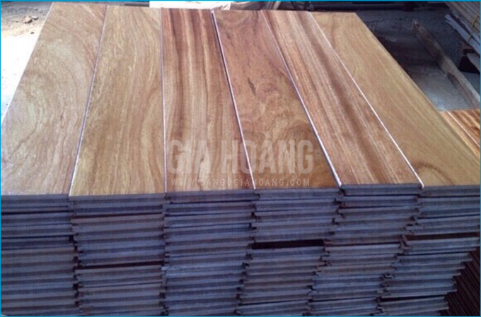 Sàn gỗ Gõ Đỏ Tự Nhiên - Xưởng gỗ tự nhiên Gia Hoàng