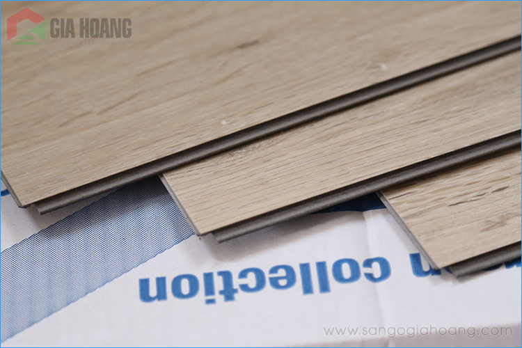 Sàn gỗ nhựa lắp đặt có hèm khóa