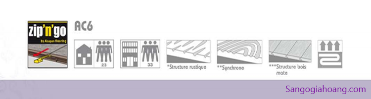 Tiêu chuẩn cao cấp sàn gỗ Pháp Alsa FLoor