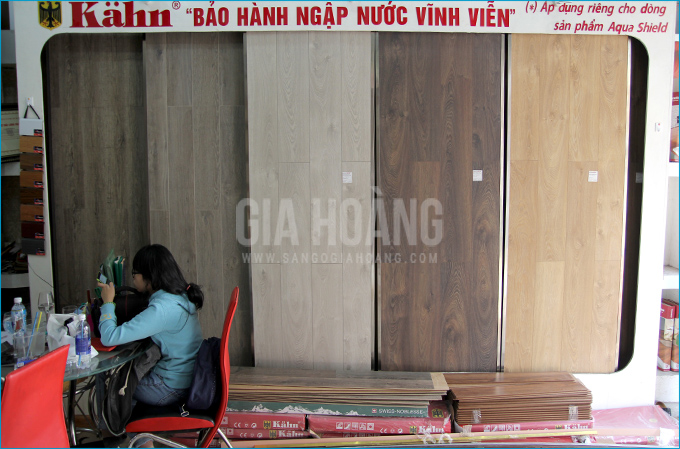 Trung tâm phân phối sàn gỗ công nghiệp Kahn Đức - Gia Hoàng